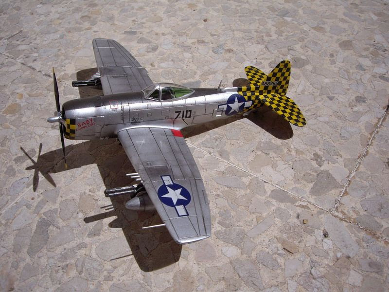 Maqueta De Italeri Del Republic P 47 Thunderbolt A Escala 1 72