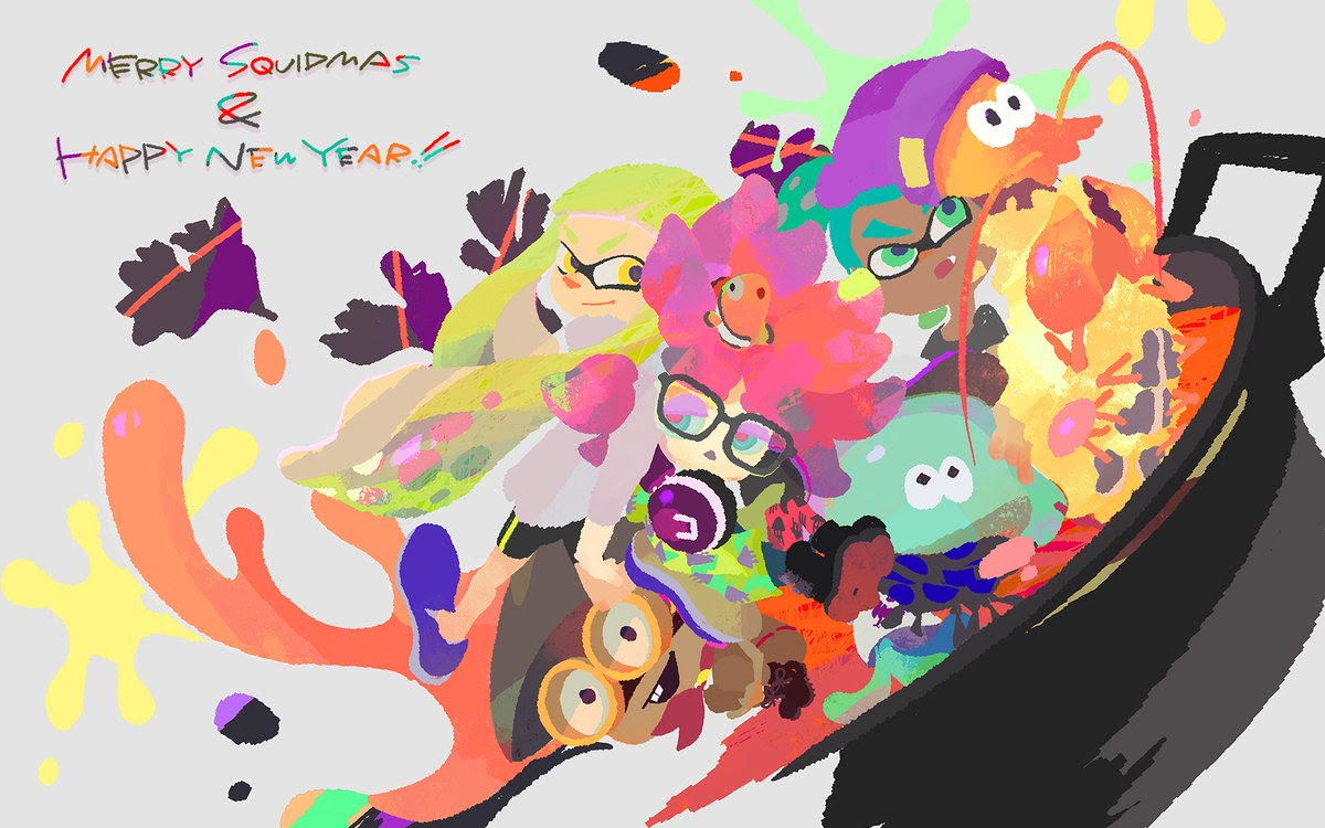 画像大量 スプラトゥーン3のイカす壁紙集 その1 Pc用 シンシア エンターテイメント総合情報サイト