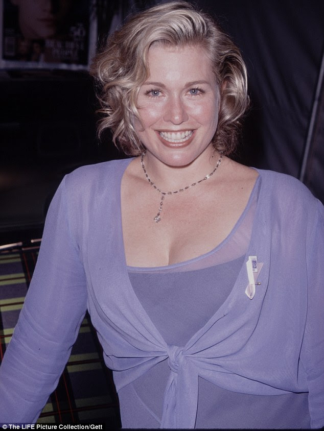 Making moves: One of Emme's current projects is an initiative called Fashion Without Limits, which encourages design students at Syracuse to create apparel in size 12 and up. Pictured: Emme in the 90s