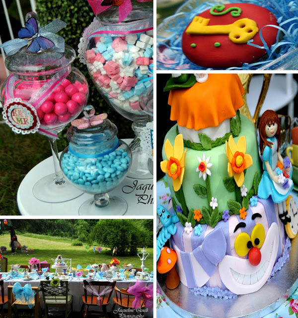 Alice In Wonderland Party With Lots of Ideas via Kara's Party Ideas | Kara'sPartyIdeas.com #alice #in #wonderland #supplies #ideas