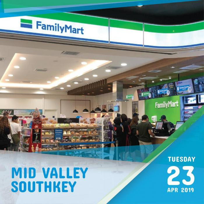 Familymart Mid Valley Southkey Opening Promotion 23 April 2019 19 May 2019