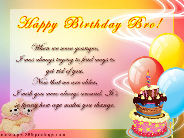 Birthday Wishes For Brother 365greetings Com