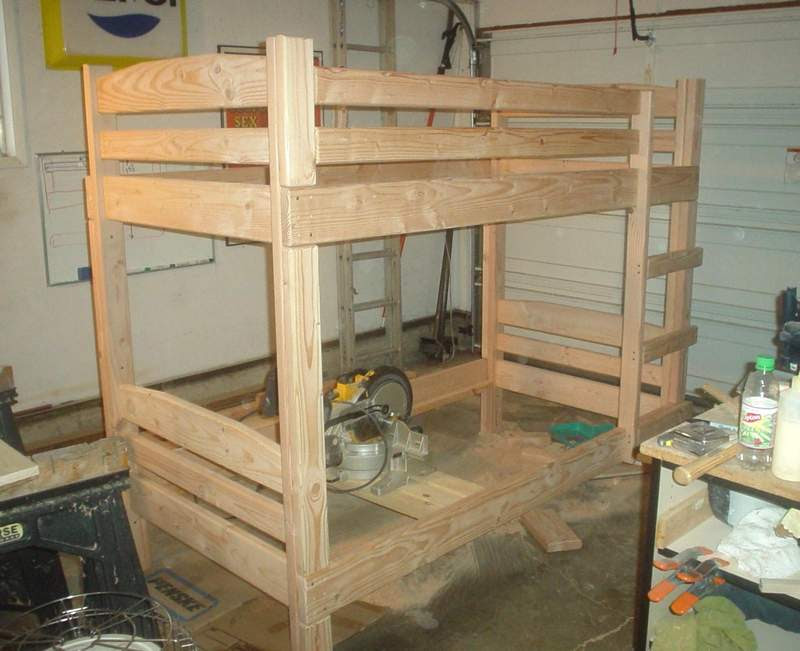Woodworking Plans 4 X 4 Bunk Bed Plans PDF Plans