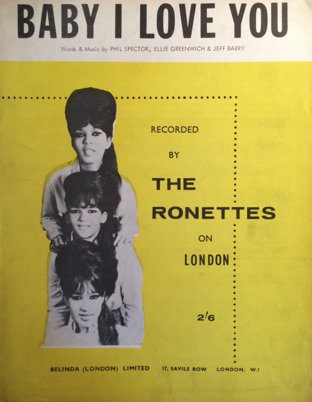 45cat The Ronettes Baby I Love You Miss Joan And Mr Sam London Uk Hlu 9826