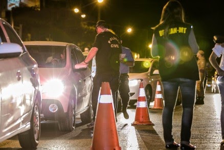Polícia intensifica operação contra o tráfico em Mato Grosso