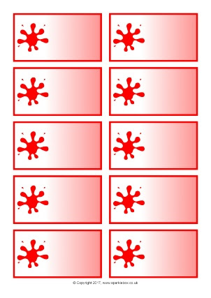 Editable Classroom Peg Labels - SparkleBox