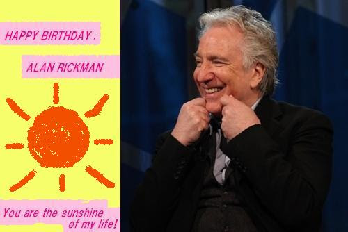 Happy Happy Birthday 66歳 いつも心にａｌａｎ ｒｉｃｋｍａｎ セブルス スネイプ教授 なぶろぐ