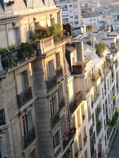 Sight out of the Hotel Roma Sacre-Coeur