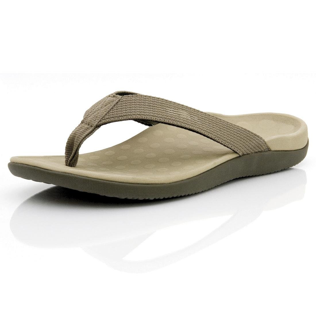 ... Wave - Motion Control Flip Flop - Khaki - Men - Women - Orthotic Shop