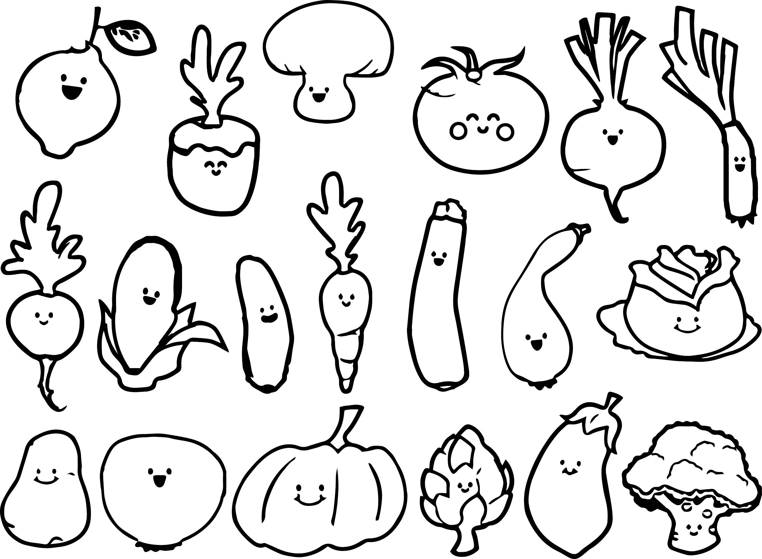 Download Vegetable Coloring Pages - Best Coloring Pages For Kids