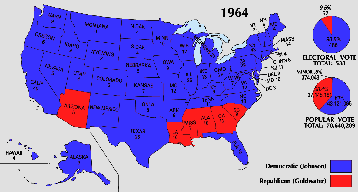 electoral map demeanor