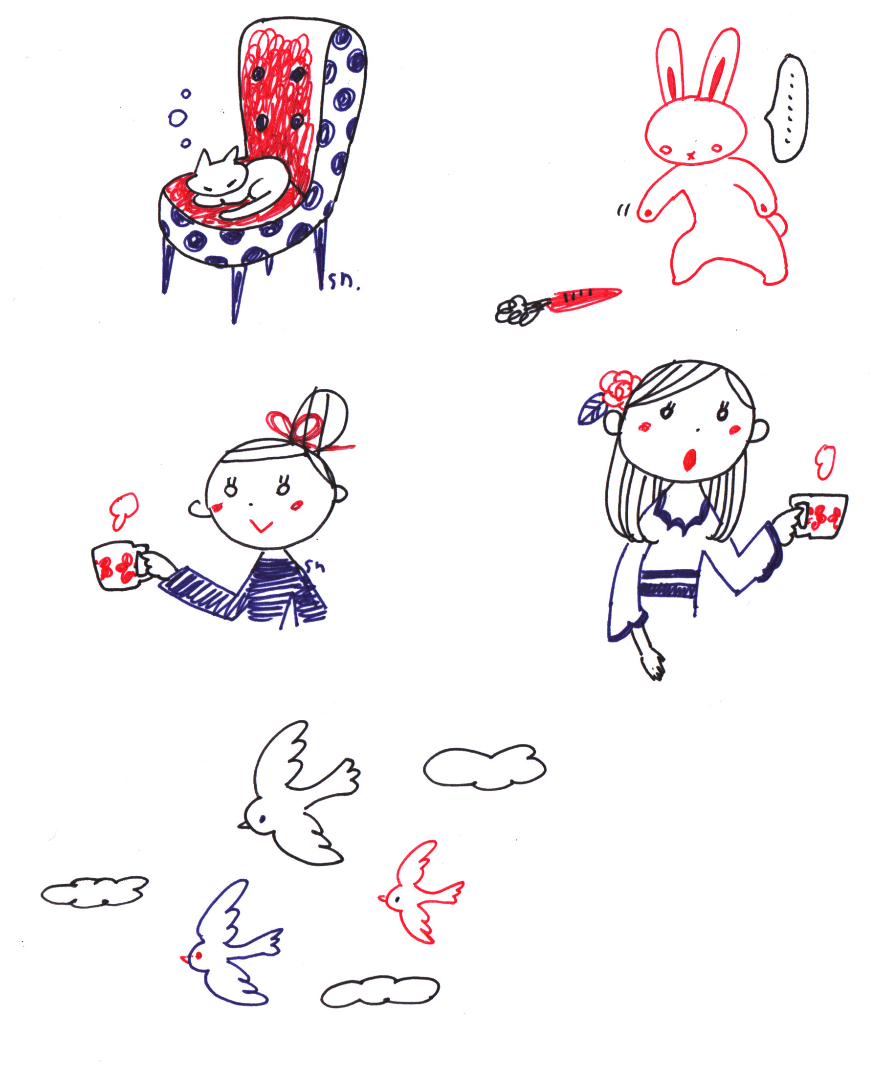 講座 ページ 2 Naosakamoto Illustration