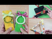 Panas 3 DIY Christmas Ornaments Popsicle Sticks, paling update!
