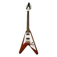 Gibson Flying V Electric Guitar, Worn Cherry Satin