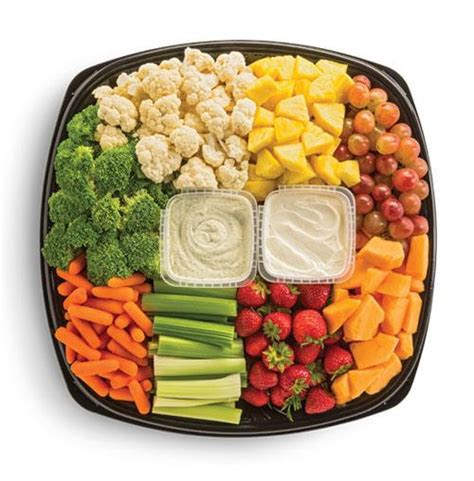 fruit vegetable tray hy vee aisles