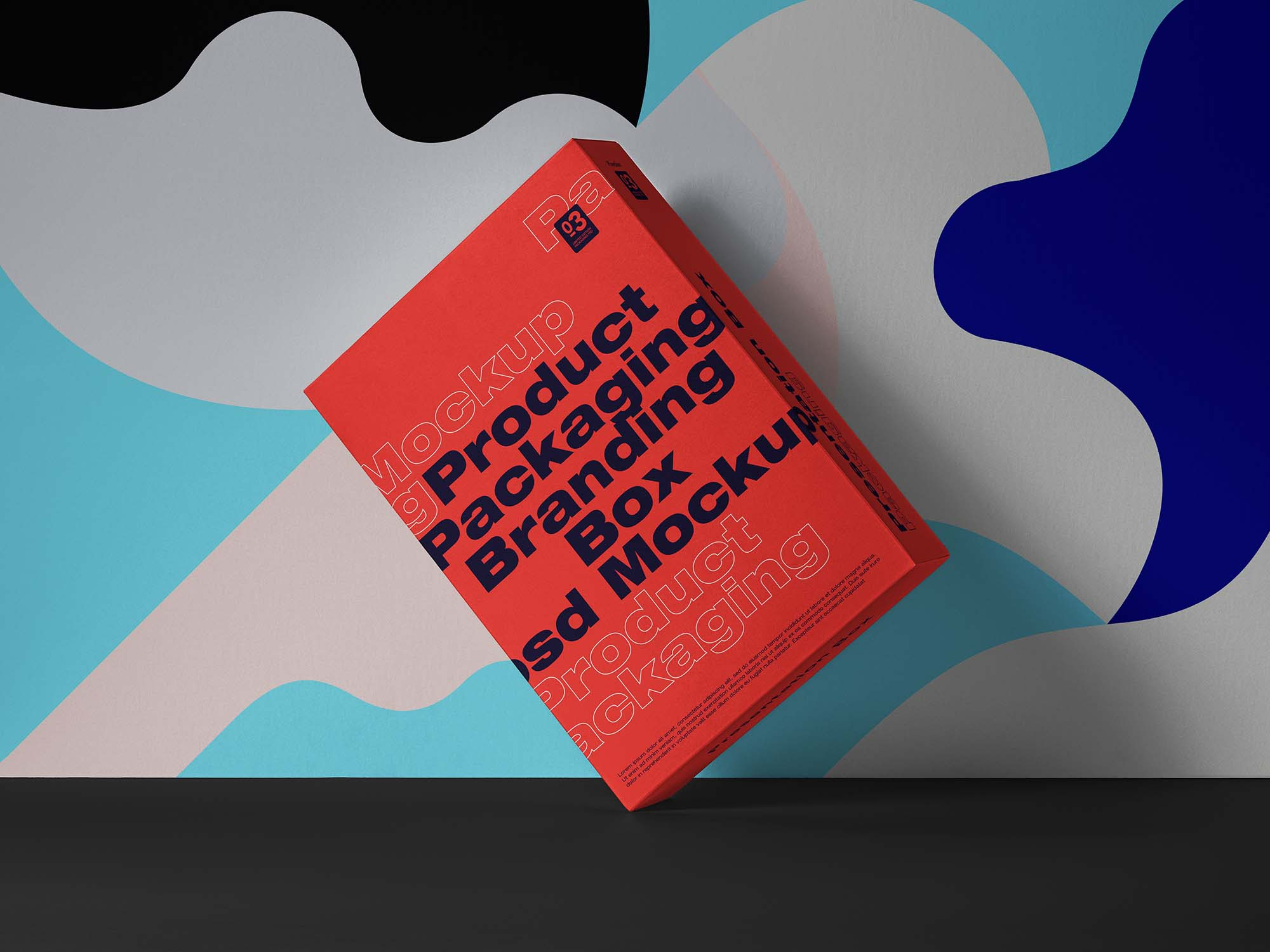 Free Box Packaging Mockup (PSD)