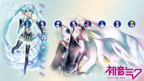 Ps3カスタムテーマ 初音ミク 公開 ゲームでひといき