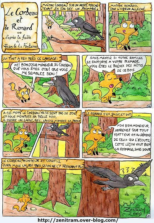 Le corbeau et le Renard