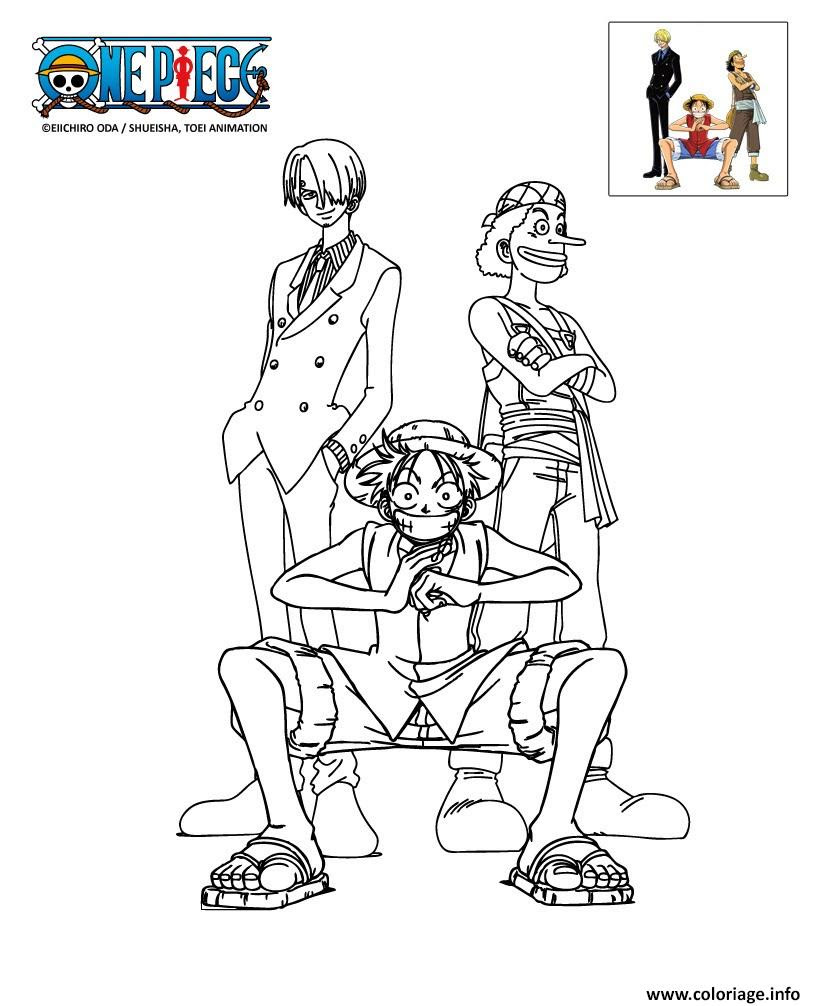 Coloriage e Piece Geichiro Shueisha Manga Dessin   Imprimer