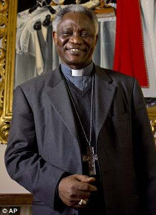 Ghanian Cardinal Peter Turkson isone of Africa's brightest hopes to be the next pope