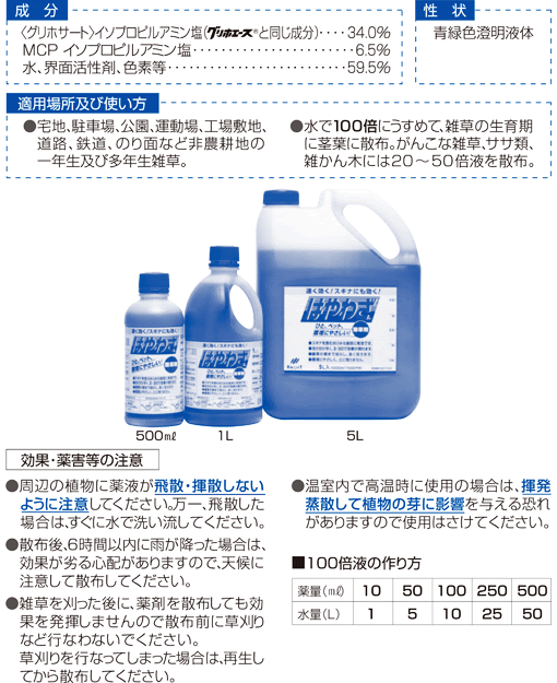 除草剤 はやわざ を 格安 で ジャックと豆の木カンパニー
