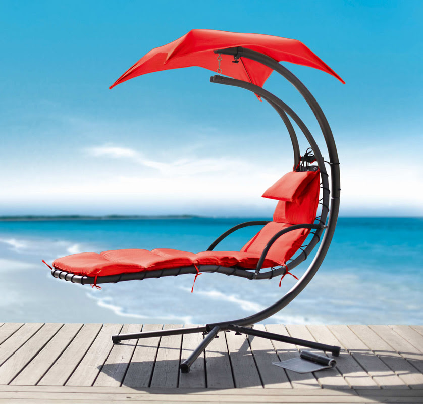 Buy Bahama Modern Red Metal Dream Patio Chair Before Special Offer Ends