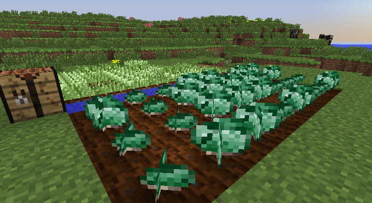 作物の成長 Xie S解説 Mod攻略 みね缶 Minecraft マインクラフト Mod解説 攻略サイト