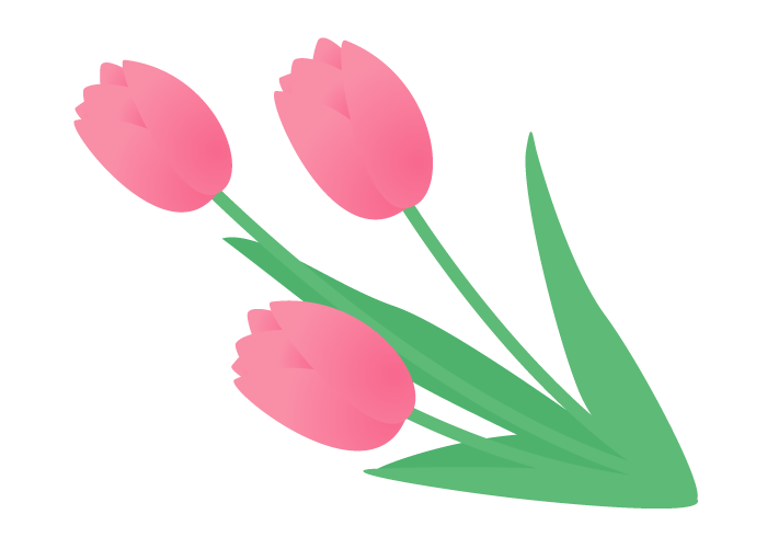 チューリップの花 かわいい無料のフリーイラスト素材集