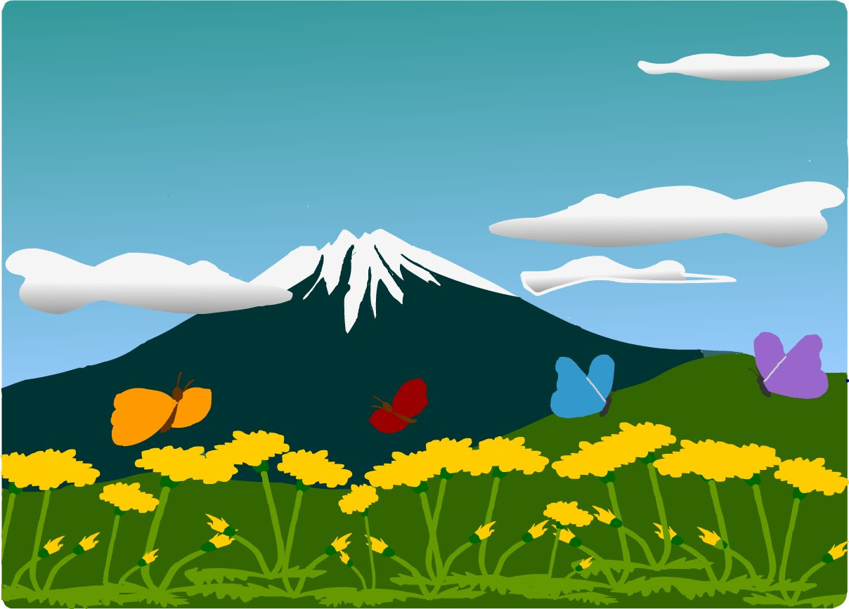 春 春景色 イラスト 無料