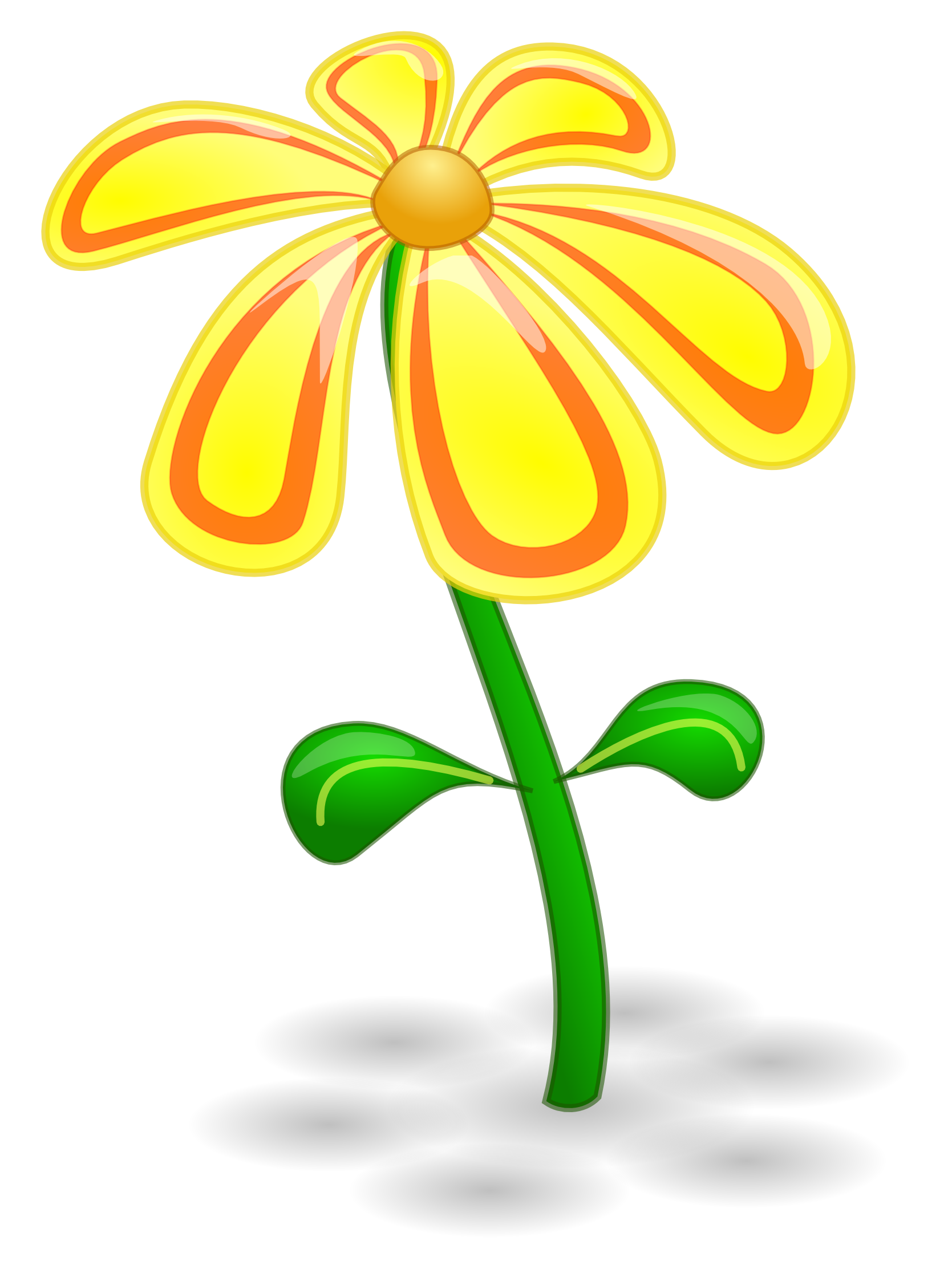 Download Yellow Flowers Clipart - ClipArt Best