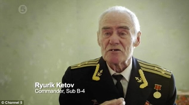 'Close friend': Ryurik Ketov, commander of Sub B-4, said Arkhipov was 'cool-headed' and 'in control'