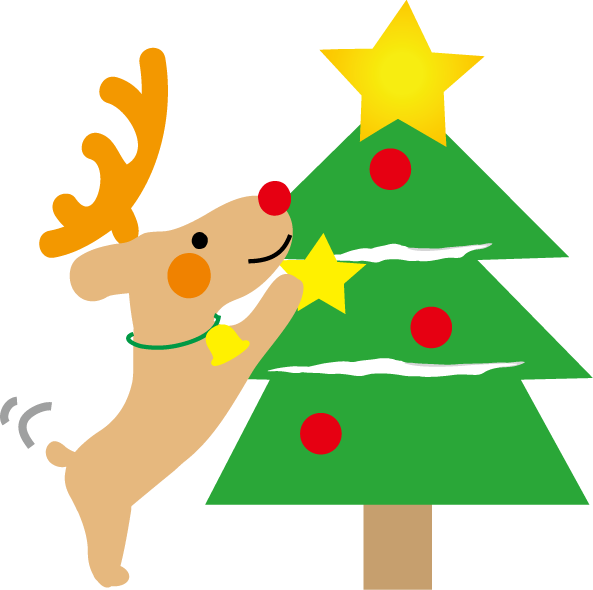 クリスマスのイラスト イラスト無料フリー素材 クリスマスツリー