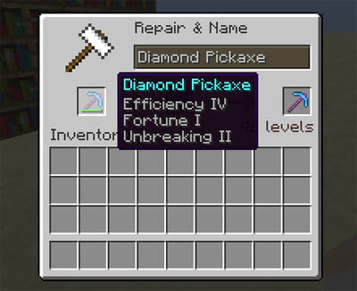 Download Minecraft Snapshot 12w41a Repair Name Feature Anvil Block Accelerated Ideas