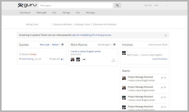 guru - tools for content marketers