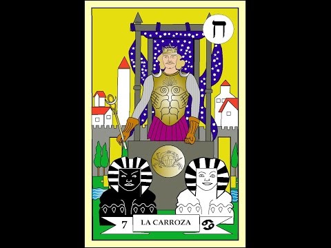 Arcano 7- El Carruaje- Explicación- Curso de Tarot. 