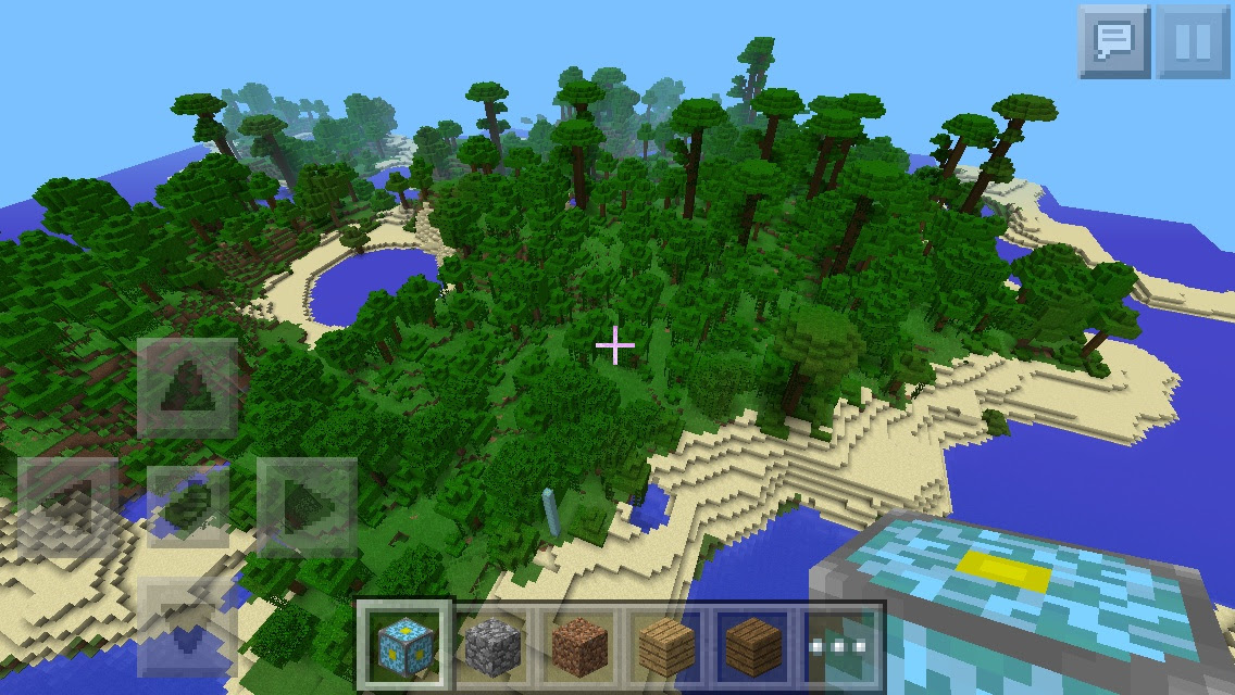 マインクラフトpe シード値 まとめ Ver 9 0 Minecraftpe マインクラフトpe Ver 9 0 オススメシード値 No 7 ジャングル