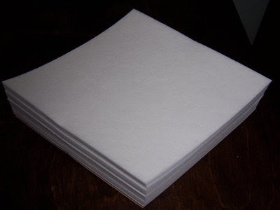 Tear Away - Machine Embroidery Stabilizer Backing 100 Precut Sheets- Medium Weight 1.8oz. - 6