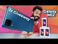 Samsung Galaxy M12 (Black,4GB RAM, 64GB Storage) 6000 mAh with 8nm Processor | True 48 MP Quad Camera | 90Hz Refresh Rate
