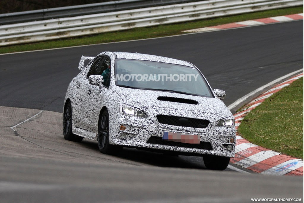 2015 Subaru WRX spy shots