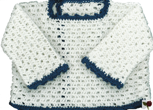 Le Crochet Modele De Brassiere Pour Bebe Au Crochet Forme Tube Au Point De Damier