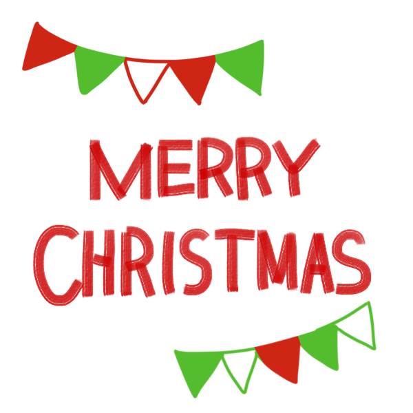 Merry Christmas 文字のイラスト かわいいフリー素材が無料のイラストレイン