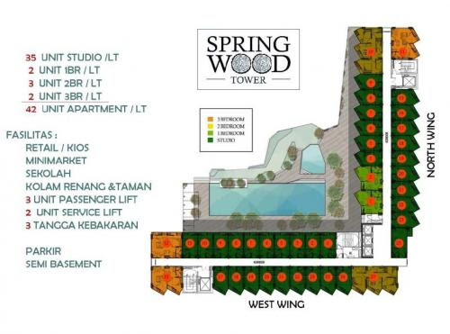 Segera Dibangun Apartemen The Spring Residence Tower 