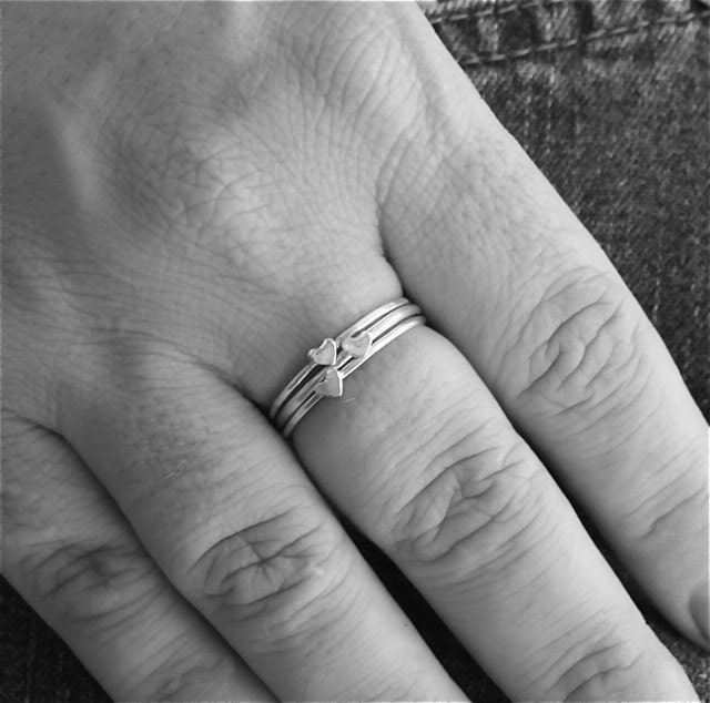I love this tiny heart ring,