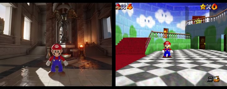 mario 64 unreal engine