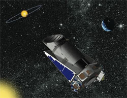 NASA's Kepler telescope (credit: NASA)