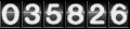 Candy Apple Blue Web Counter