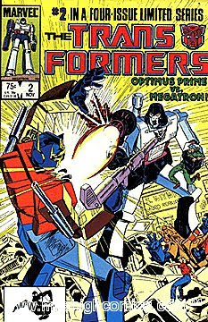 Transformers #2 Original 1984 Marvel Comics Series