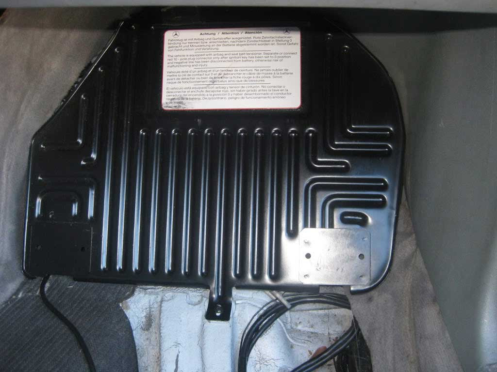 Step 1: Disconnect the car battery so that the alarm does not go-off 