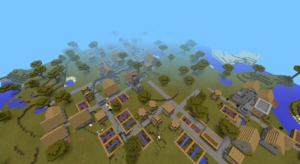 マイクラpe史上最大規模の村があるseed値紹介 Minebox