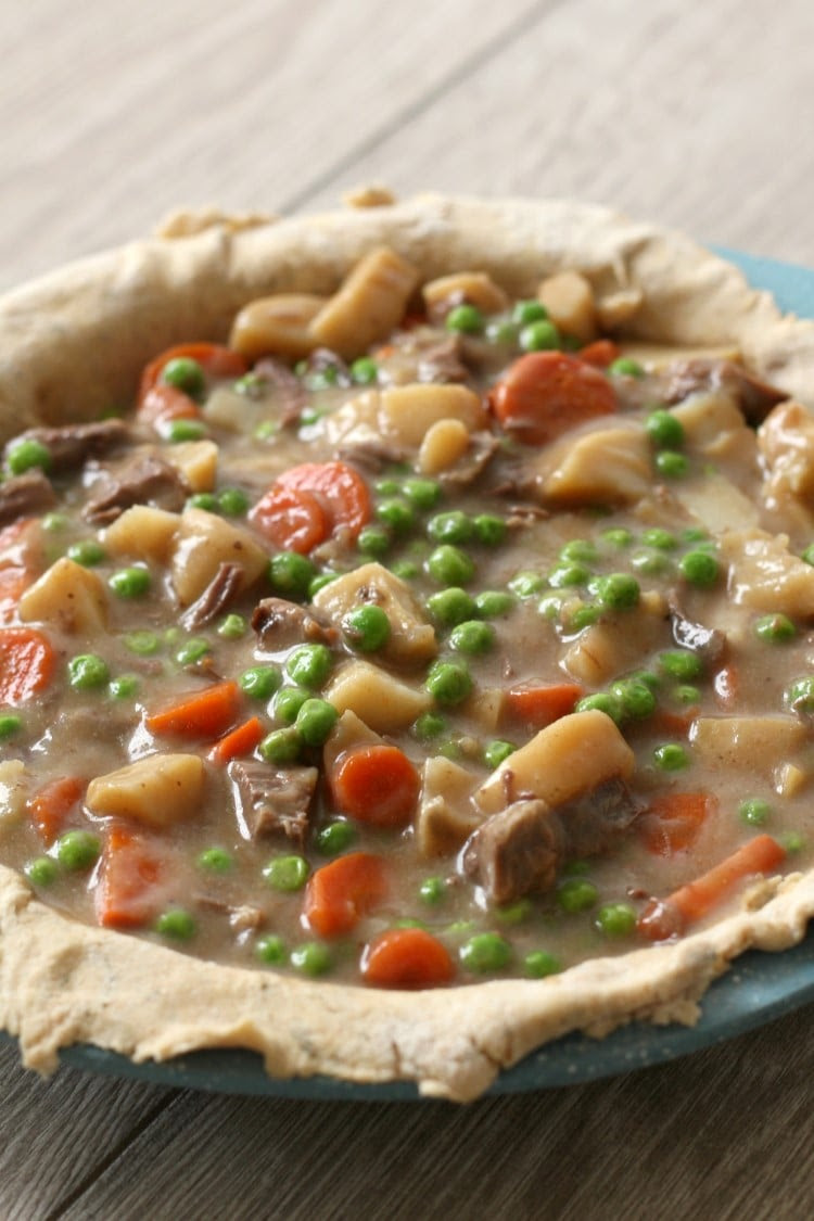 Leftover Roast Beef Pot Pie - Chocolate With Grace